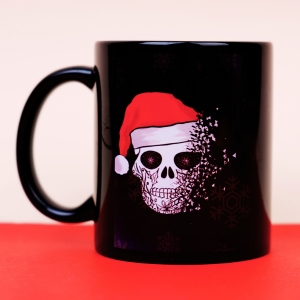 Merry Christmas Skeleton Mug