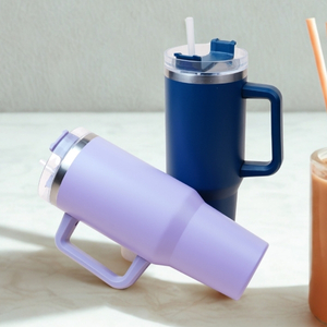 Set of 2 Travel Tumblers for Christmas Gift