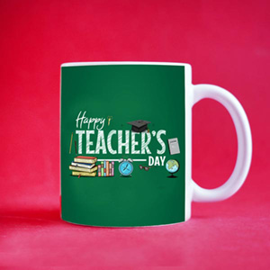 Teachers Day Wish Printed Mug