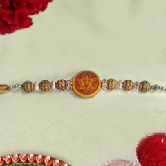 Wooden Ganesha Rakhi