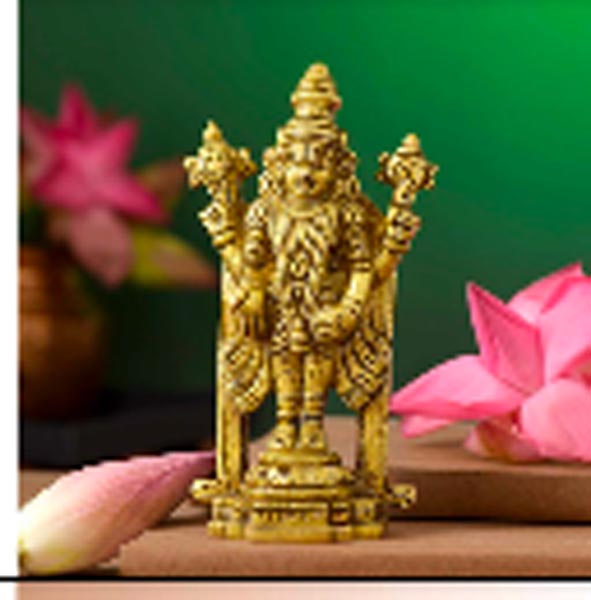 Send Vishnu Brass Idol Online