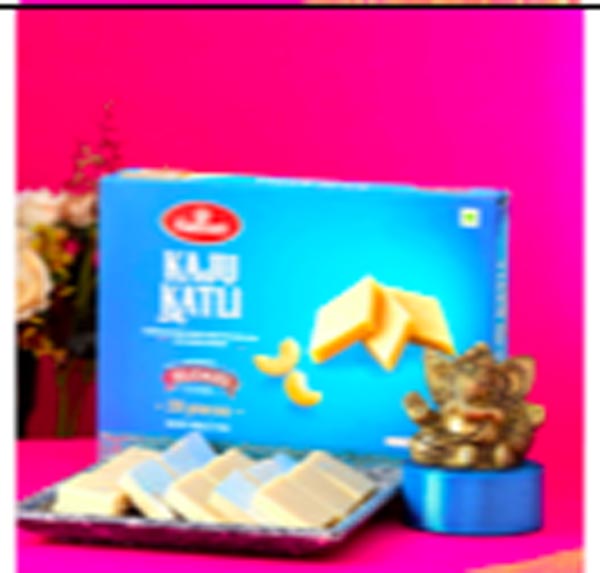 Send Ganesha Blessings with Kaju Katli Online