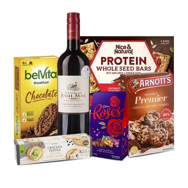 Send Tempting Treat with Wine Online