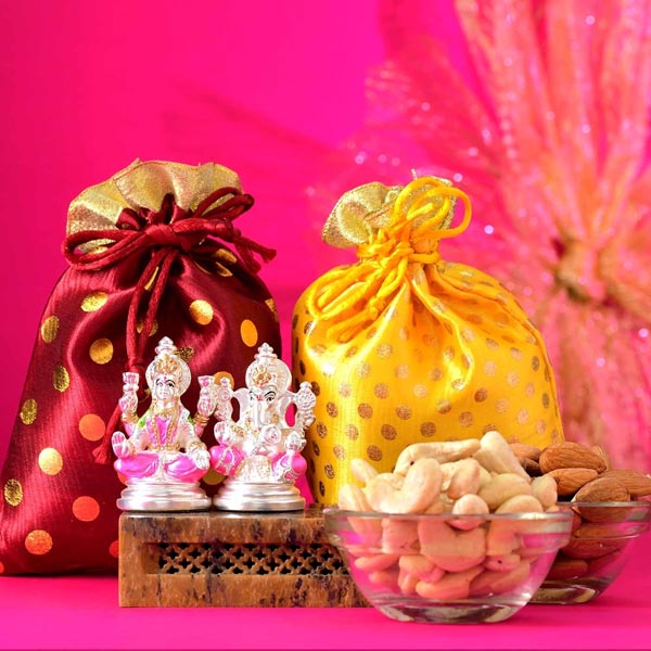 Send Nutty Diwali Wishes gift Online