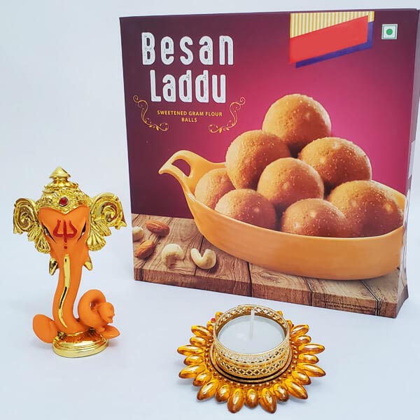 Send Long Ganesha Laddoo Combo Online