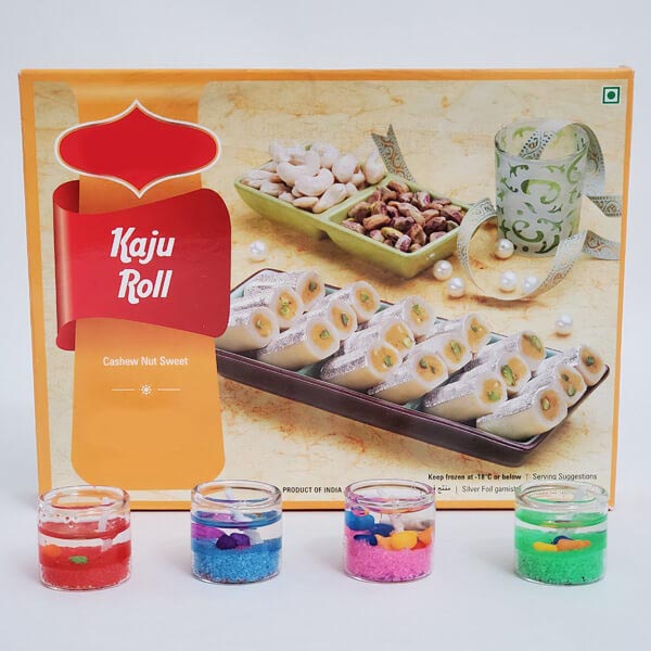 Send Lights with Kaju Katli Online