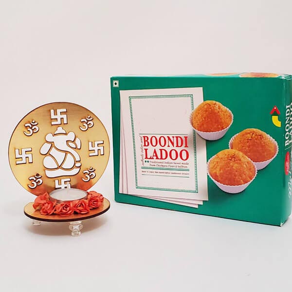 Send Ganesha Blessings with Boondi Online