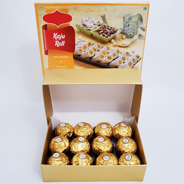 Send Ferrero with Kaju Katli Online