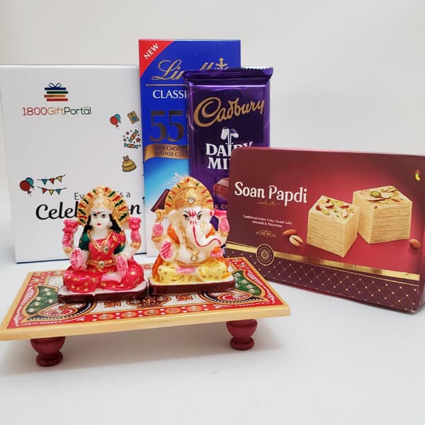 Send Lakshmi-Ganesha Diwali Hamper Online