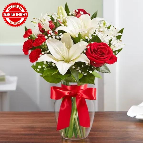 Send Red & White Delight Online