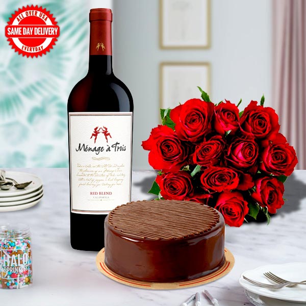 Send Gifts Online USA-Menage Delight Online