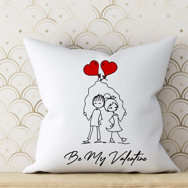 Send Be My Valentine Cushion Online