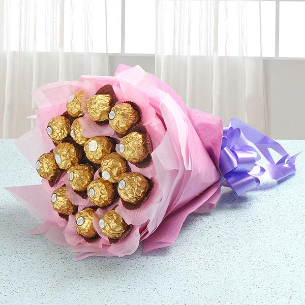 Send Ferrero Rocher Chocolate Bouquet Online