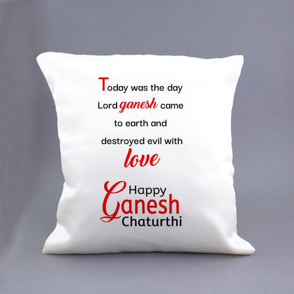 Send Printed Cushion for Ganesh Chaturthi Online