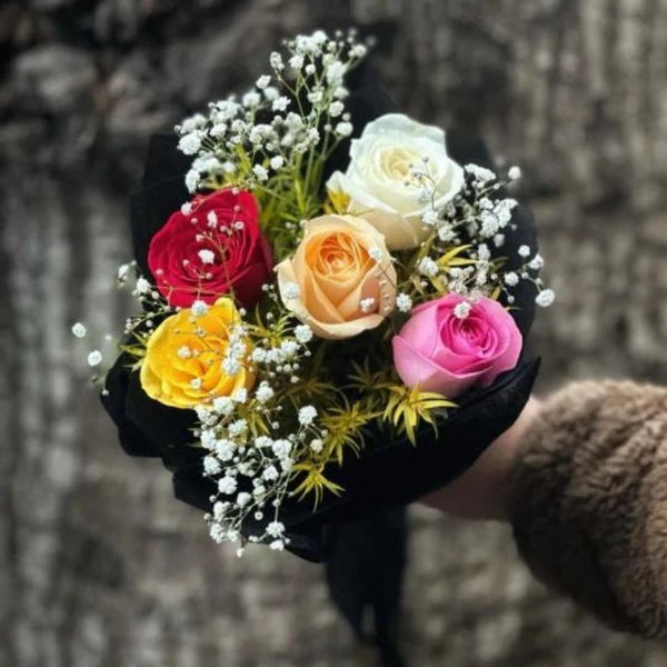 Send Valentines Mix Flower Bouquet Online Online - GAL26-113991 | Giftalove